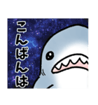 生活感のあるサメ2（個別スタンプ：4）