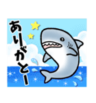 生活感のあるサメ2（個別スタンプ：9）
