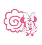 ミッキー＆フレンズ（ハンコ風）（個別スタンプ：22）