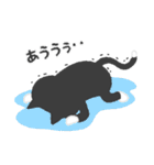ハチワレ猫こてつ（個別スタンプ：14）