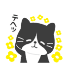 ハチワレ猫こてつ（個別スタンプ：27）