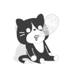 ハチワレ猫こてつ（個別スタンプ：30）