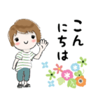 普通に大人女子 夏はすぐそこ（春〜夏編)（個別スタンプ：3）