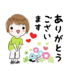 普通に大人女子 夏はすぐそこ（春〜夏編)（個別スタンプ：5）