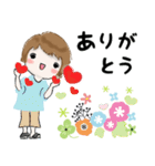 普通に大人女子 夏はすぐそこ（春〜夏編)（個別スタンプ：6）