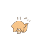 動く♪ゆるもふフェネックさん（個別スタンプ：10）
