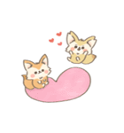 動く♪ゆるもふフェネックさん（個別スタンプ：11）