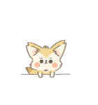 動く♪ゆるもふフェネックさん（個別スタンプ：16）