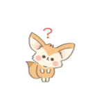 動く♪ゆるもふフェネックさん（個別スタンプ：19）