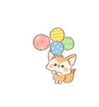 動く♪ゆるもふフェネックさん（個別スタンプ：24）