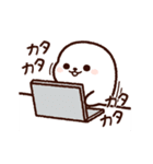 動く！癒されあざらし（個別スタンプ：14）