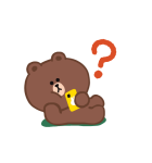 楽しい日常♪BROWN＆FRIENDS（個別スタンプ：18）