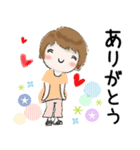 普通に大人女子 夏の日常（敬語編)（個別スタンプ：10）