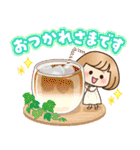 おかっぱ女子【敬語・丁寧語】（個別スタンプ：13）