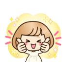 おかっぱ女子【敬語・丁寧語】（個別スタンプ：17）