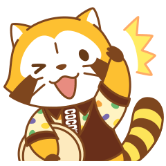 [LINEスタンプ] COCO'S×ラスカル 2