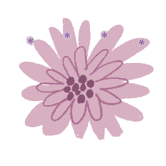 [LINEスタンプ] 花々印カスタム