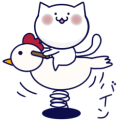 [LINEスタンプ] シュール猫♡ダジャレもあるよ♡