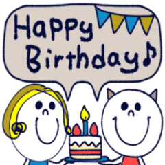 [LINEスタンプ] ねことあたし3♡ほんわかlife