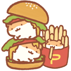 [LINEスタンプ] すやはむレストラン