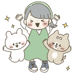 ななみんのlineスタンプ一覧 全11種類