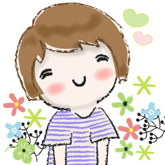 [LINEスタンプ] 普通に大人女子 夏はすぐそこ（春〜夏編)