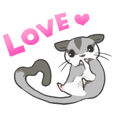 可愛すぎるモモンガスタンプvol 1 Lineスタンプ こと 可愛すぎるモモンガスタンプvol 1 Lineスタンプ こと